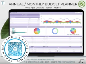Budget Planner Lily
