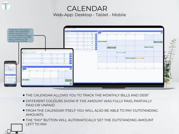 Budget Planner Light Blue - Image 5