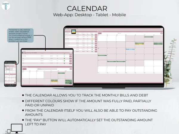 Budget Planner Pink - Image 5