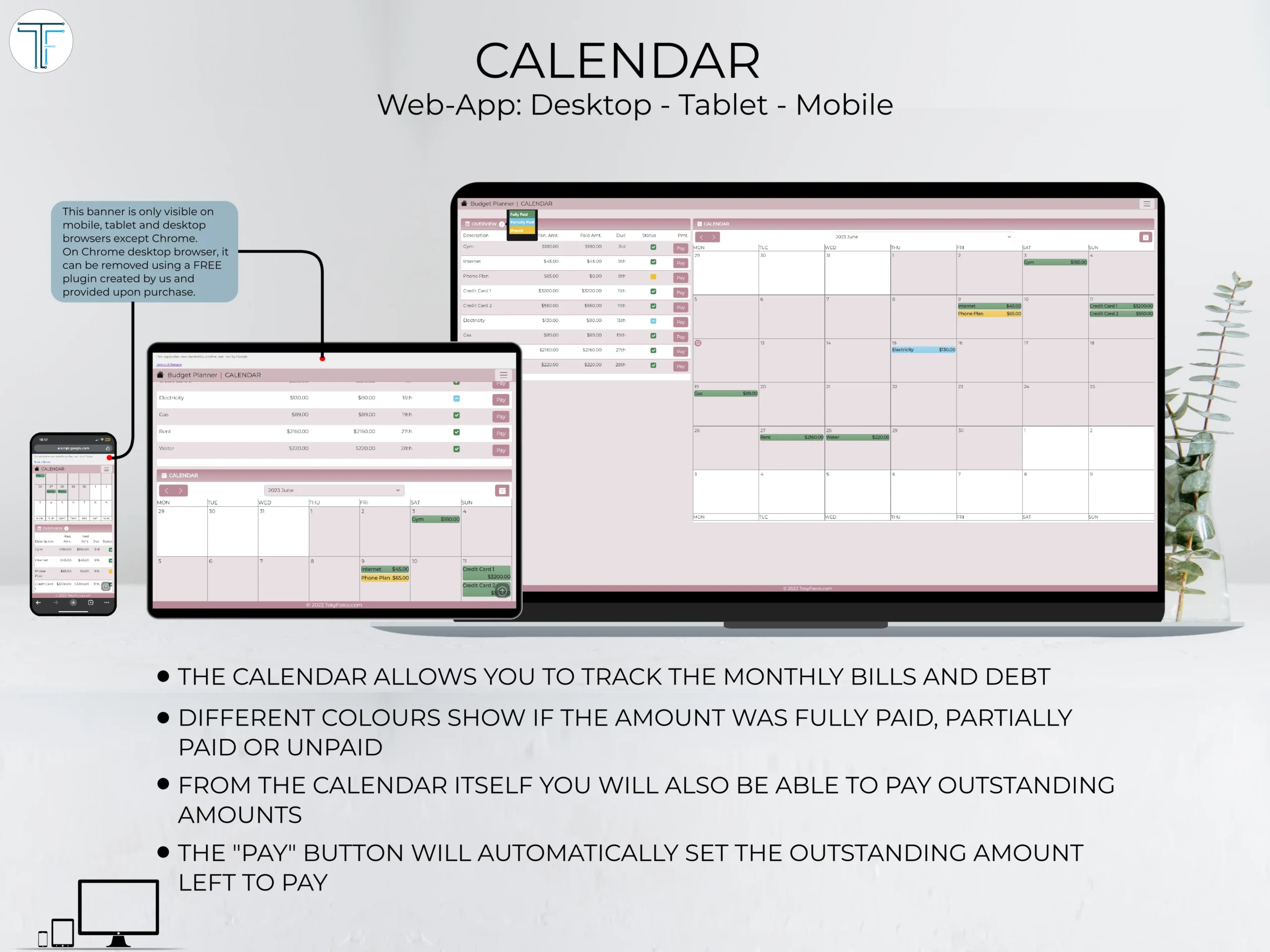Budget Planner Pink - Image 5